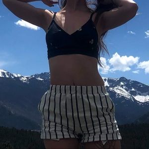 Forever21 Small Pinstripe Shorts